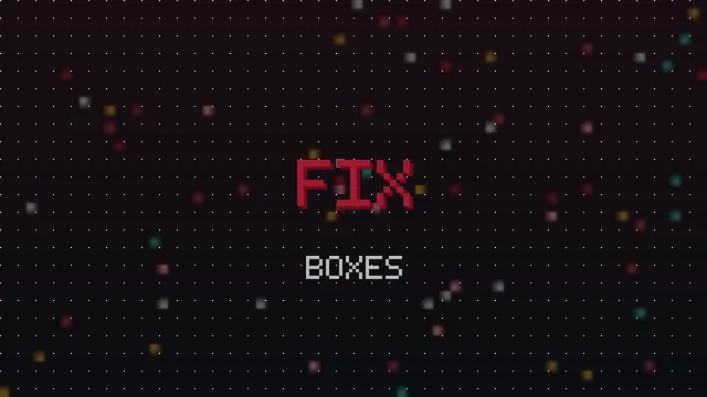Text showing missing glyph boxes next to a corrected line