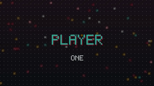 Gaming profile card with a pixel styled player name