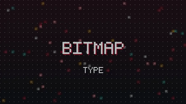 Timeline of early bitmap letters evolving into pixel fonts