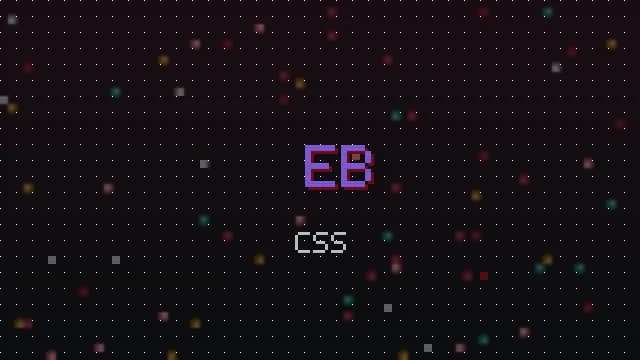 Web page mockup styled with a pixel display typeface